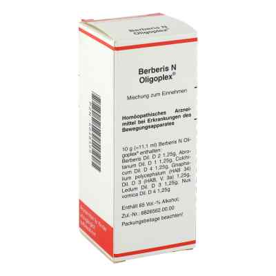Berberis N Oligoplex Liquidum 50 ml von MEDA Pharma GmbH & Co.KG PZN 05048425