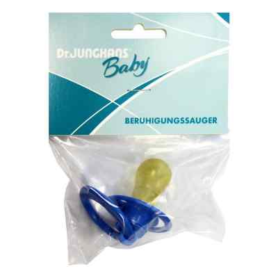 Beruhigungssauger Kirschf.lat.ab 6 M.blau 1 stk von Dr. Junghans Medical GmbH PZN 04391960