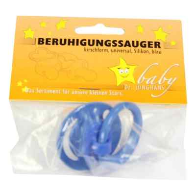 Beruhigungssauger Kirschf.sil.univers.blau 1 stk von Dr. Junghans Medical GmbH PZN 04195354