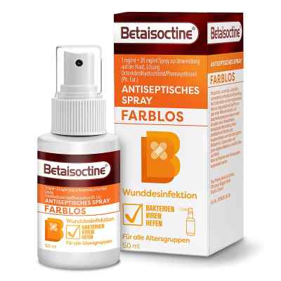 Betaisoctine Spray antiseptische Wunddesinfektion 50 ml von HERMES Arzneimittel GmbH PZN 19989427