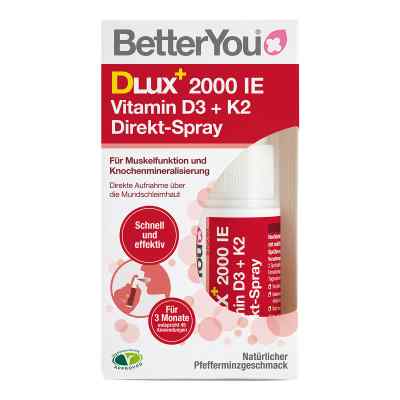 BetterYou Vitamin D3+K2 Direkt-Spray 12 ml von Roha Arzneimittel GmbH PZN 16879224