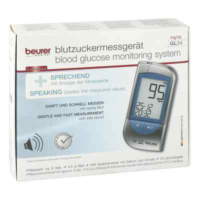 Beurer Gl34 Blutzuckermessgerät mg/dl