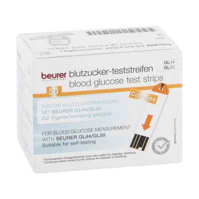 Beurer Gl44/gl50 Teststreifen 50 stk von BEURER GmbH PZN 07586931