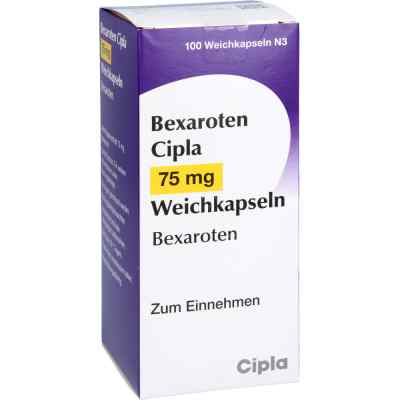 Bexaroten Cipla 75 Mg Weichkapseln 100 stk von Cipla Europe NV PZN 18250097