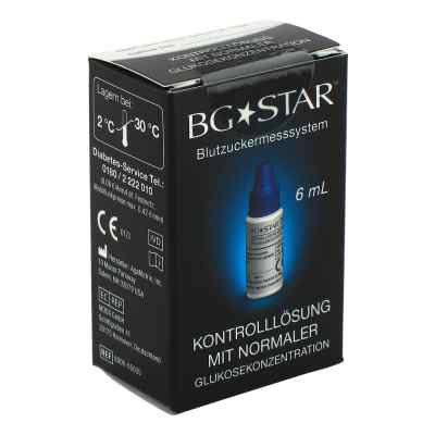Bgstar Kontroll Lösung normal 6 ml von Sanofi-Aventis Deutschland GmbH PZN 06581357