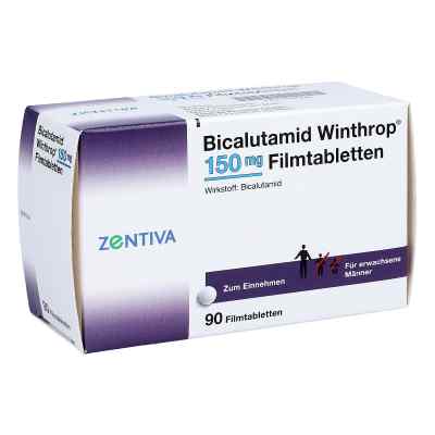 Bicalutamid Winthrop 150 mg Filmtabletten 90 stk von Zentiva Pharma GmbH PZN 07265581
