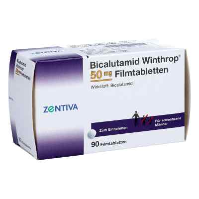 Bicalutamid Winthrop 50 mg Filmtabletten 90 stk von Zentiva Pharma GmbH PZN 02498139