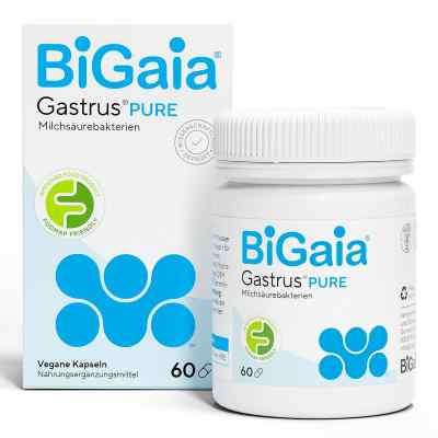 BiGaia® Gastrus Pure Kapseln 60 stk von BiGaia Germany GmbH PZN 20038252
