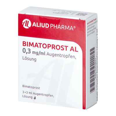 Bimatoprost Al 0,3 mg/ml Augentropfen Lösung 3X3 ml von ALIUD Pharma GmbH PZN 12418667