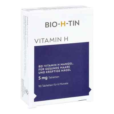 BIO-H-TIN Vitamin H 5 mg für 6 Monate Tabletten 90 stk von Dr. Pfleger Arzneimittel GmbH PZN 09900484