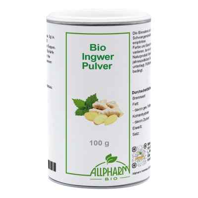 Bio Ingwer Premium Pulver 100 g von ALLPHARM Vertriebs GmbH PZN 14160144