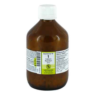 Biochemie 1 Calcium fluoratum D12 Tabletten 1000 stk von NESTMANN Pharma GmbH PZN 04130432