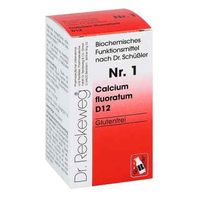 Biochemie 1 Calcium fluoratum D12 Tabletten 200 stk von Dr.RECKEWEG & Co. GmbH PZN 03886725