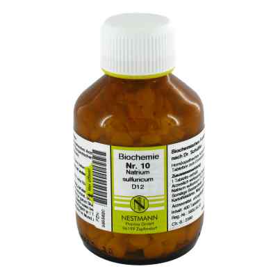 Biochemie 10 Natrium sulfuricum D12 Tabletten 400 stk von NESTMANN Pharma GmbH PZN 05955620