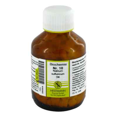 Biochemie 10 Natrium sulfuricum D6 Tabletten 400 stk von NESTMANN Pharma GmbH PZN 05955608