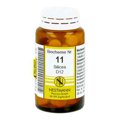 Biochemie 11 Silicea D12 Tabletten 100 stk von NESTMANN Pharma GmbH PZN 05955666