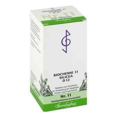 Biochemie 11 Silicea D12 Tabletten Bombastus 200 stk von Bombastus-Werke AG PZN 01074101