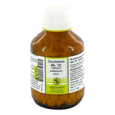 Biochemie 12 Calcium sulfuricum D12 Tabletten 400 stk von NESTMANN Pharma GmbH PZN 05955726