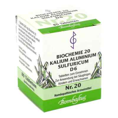 Biochemie 20 Kalium aluminium sulf.D 6 Tabletten 80 stk von Bombastus-Werke AG PZN 04325118