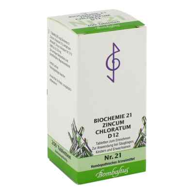 Biochemie 21 Zincum chloratum D12 Tabletten 200 stk von Bombastus-Werke AG PZN 04325207