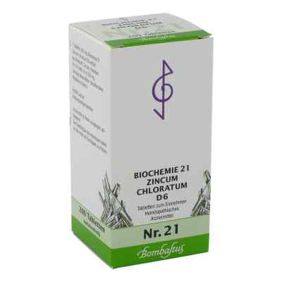 Biochemie 21 Zincum chloratum D6 Tabletten 200 stk von Bombastus-Werke AG PZN 04325182