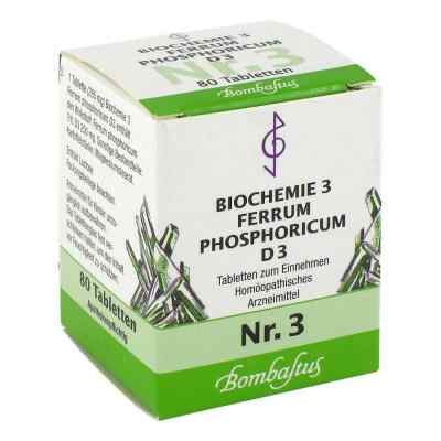 Biochemie 3 Ferrum phosphoricum D3 Tabletten 80 stk von Bombastus-Werke AG PZN 04325816