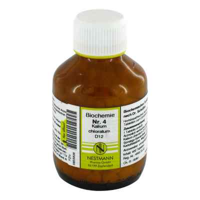 Biochemie 4 Kalium chloratum D12 Tabletten 400 stk von NESTMANN Pharma GmbH PZN 05955838