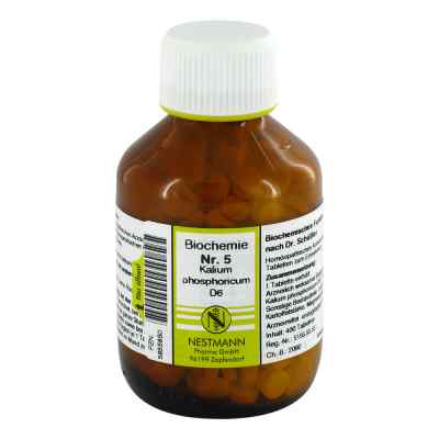 Biochemie 5 Kalium phosphoricum D6 Tabletten 400 stk von NESTMANN Pharma GmbH PZN 05955850