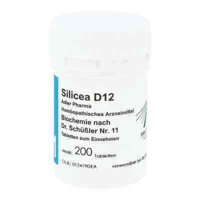 Biochemie Adler 11 Silicea D12 Adler Ph. Tabletten 200 stk von Adler Pharma Produktion und Vert PZN 00833384