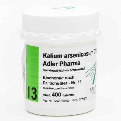 Biochemie Adler 13 Kalium arsen.D12 Adl.ph.tbl. 400 stk von Adler Pharma Produktion und Vert PZN 02729633