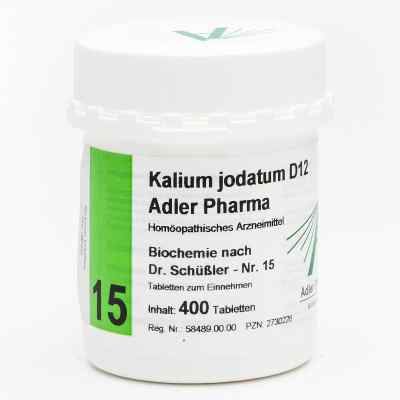 Biochemie Adler 15 Kalium jodat.D12 Adl.p. Tabletten 400 stk von Adler Pharma Produktion und Vert PZN 02730228