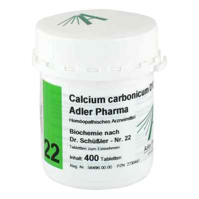 Biochemie Adler 22 Calcium carb.D12 Adl.p. Tabletten 400 stk von Adler Pharma Produktion und Vert PZN 02730441