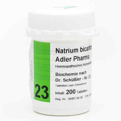 Biochemie Adler 23 Natrium bicarb.D12 Ad. Tabletten 200 stk von Adler Pharma Produktion und Vert PZN 00833533