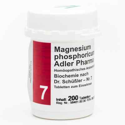 Biochemie Adler 7 Magnesium phosphoricum D6 Adl.p. Tabletten 200 stk von Adler Pharma Produktion und Vert PZN 00833326