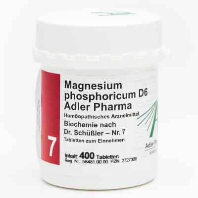 Biochemie Adler 7 Magnesium phosphoricum D6 Adl.p. Tabletten 400 stk von Adler Pharma Produktion und Vert PZN 02727309