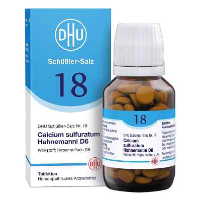 Biochemie Dhu 18 Calcium sulfuratum D6 Tabletten 200 stk von DHU-Arzneimittel GmbH & Co. KG PZN 02581231