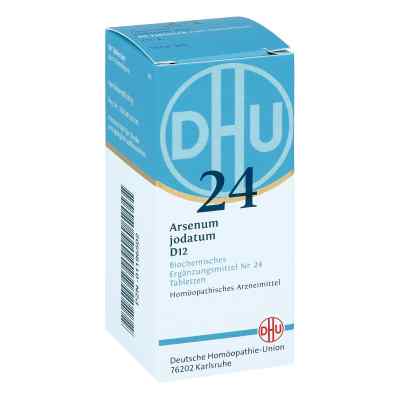 Biochemie Dhu 24 Arsenum jodatum D12 Tabletten 80 stk von DHU-Arzneimittel GmbH & Co. KG PZN 01196502
