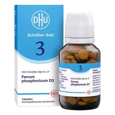 Biochemie Dhu 3 Ferrum phosphorus D3 Tabletten 200 stk von DHU-Arzneimittel GmbH & Co. KG PZN 02580467