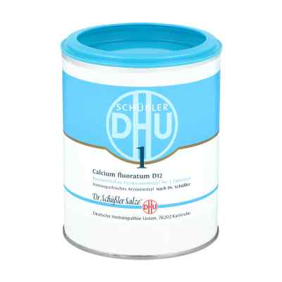 Biochemie DHU Schüßler Salz Nummer 1 Calcium fluoratum D12 1000 stk von DHU-Arzneimittel GmbH & Co. KG PZN 00273815