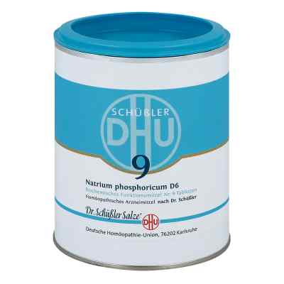 Biochemie DHU Schüßler Salz Nummer 9 Natrium phosphoricum D6 1000 stk von DHU-Arzneimittel GmbH & Co. KG PZN 00274571