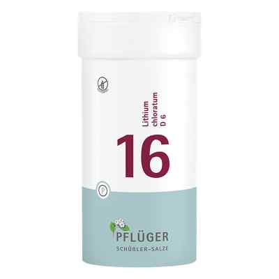 Biochemie Pflüger 16 Lithium chloratum D6 Tabletten 400 stk von Homöopathisches Laboratorium Ale PZN 06322294