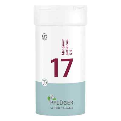 Biochemie Pflüger 17 Manganum Sulfur D6 Tabletten 400 stk von Homöopathisches Laboratorium Ale PZN 06322377
