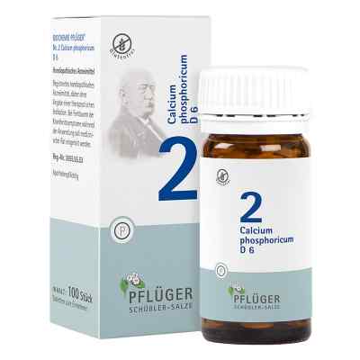 Biochemie Pflüger 2 Calcium phosphoricum D6 Tabletten 100 stk von Homöopathisches Laboratorium Ale PZN 06318772