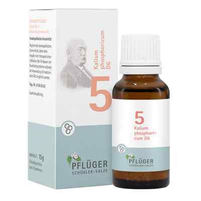 Biochemie Pflüger 5 Kalium Phosphoricum D6 Globuli 15 g von Homöopathisches Laboratorium Alexander Pflüger Gmb PZN 17278509
