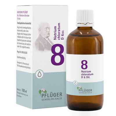 Biochemie Pflüger 8 Natrium chloratum D6 Tropfen 100 ml von Homöopathisches Laboratorium Ale PZN 06324643