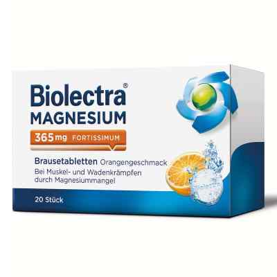 Biolectra Magnesium 365 mg fortissimum Orange Brausetabletten