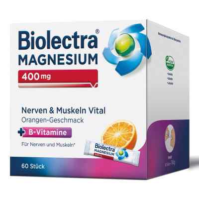 Biolectra Magnesium 400 mg Nerven & Muskeln Vital 60 stk von HERMES Arzneimittel GmbH PZN 19150883