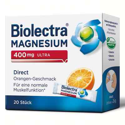 Biolectra Magnesium 400 mg Ultra Direct Orange