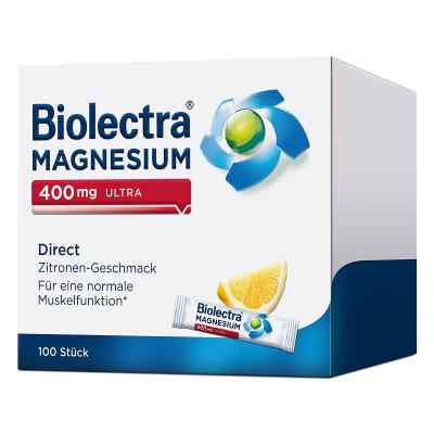 Biolectra Magnesium 400 mg Ultra Direct Zitrone
