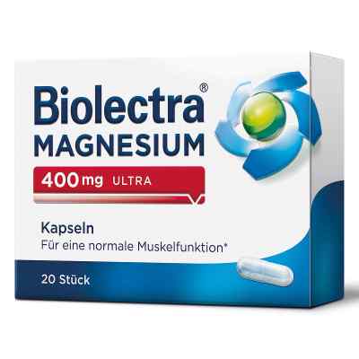 Biolectra Magnesium 400 mg Ultra Kapseln